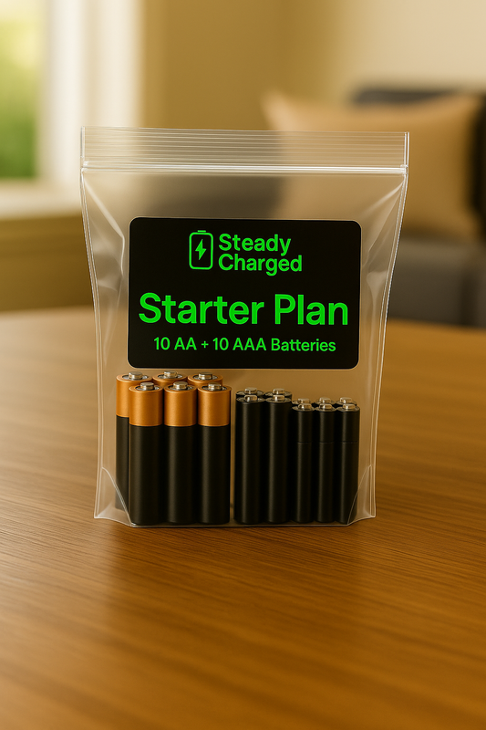 Starter Plan - 10 AA and 10 AAA