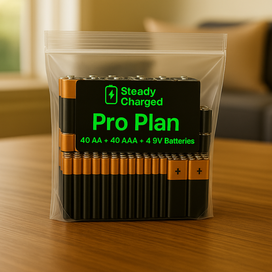 Pro Plan - 40 AA + 40 AAA + 4 9V