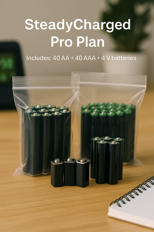 Pro Plan - 40 AA + 40 AAA + 4 9V