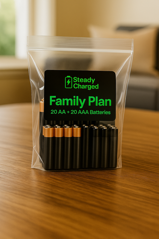 Family Plan - 20 AA and 20 AAA