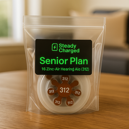 Senior Plan - 16 Size 13 Hearing Aid Batteries